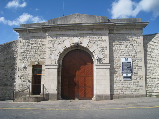 Entrance to Maidstone Prison