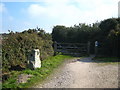 Gate on the Mineral Tramway