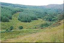 NR8478 : Forestry in Gleann dà Leirg by Patrick Mackie