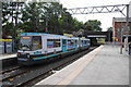 A Metrolink tram at Stretford