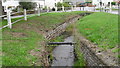 Small stream running through Holton village centre