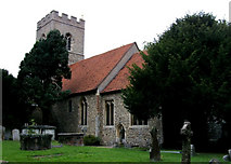 TL5613 : St Martin's Church, White Roding, Essex by Peter Stack