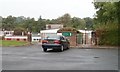 Entrance to St David Lewis school, Bettws, Newport