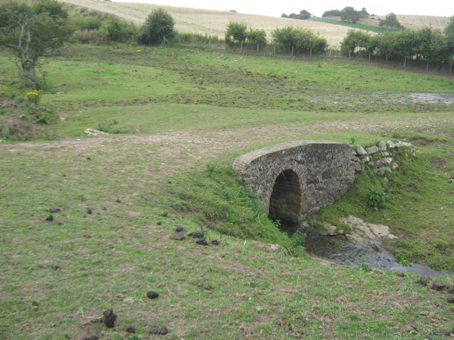 Cattle bridge over Bellows Burn