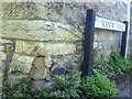 Benchmark on Cross Keys House, Manor Road