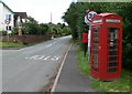 Telephone box in Shatterford