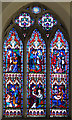 TG2412 : The church of SS Mary and Margaret, Sprowston - east window by Evelyn Simak