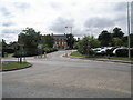 Looking from the A144 towards Halesworth town centre