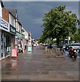 Shops along Saffron Lane