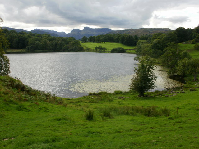 Loughrigg Tarn, view west