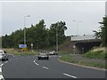A449 roundabout, M54 junction 2