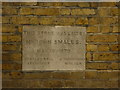 Foundation stone, Wesleyan Chapel, Finchley (1879)