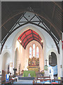 Holy Trinity church, Barnes: interior