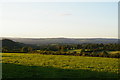 Evening view northwest from Penclawdd-Uchaf