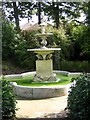 Commemorative fountain Dorchester Borough Gardens