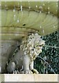 Fountain lion - Dorchester Borough Gardens