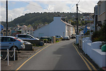 SN3860 : The road to New Quay Head by Nigel Brown