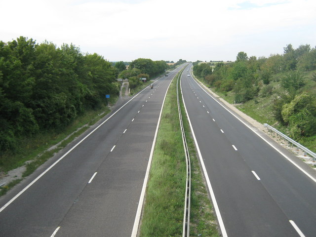 A2 Dover Road to Canterbury © David Anstiss cc-by-sa/2.0 :: Geograph ...