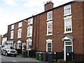 Terrace of houses on Mart Lane, Stourport Upon Severn