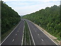 The A2 Dover Road heading towards Canterbury