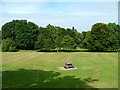 Picnic table in Mugdrum Park