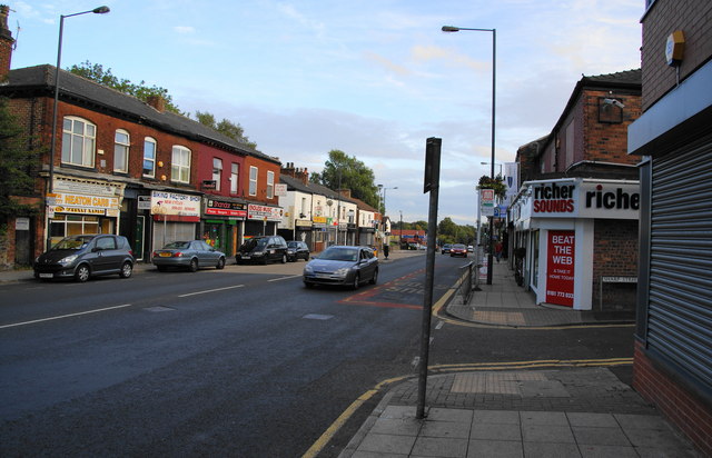 Bury New Road, Prestwich © Bill Boaden :: Geograph Britain and Ireland