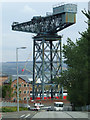 Ratho Street and the Titan crane