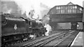 Nottingham Victoria Station and Tunnel, with train