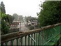 Sneinton signal box and Meadow Lane level crossing