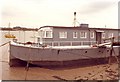 Concrete houseboat