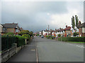 Looking up Kingsfield Road