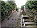 Path between Tunstall Road and John Street