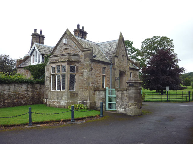 Gate Lodge, Whittington Hall © Karl and Ali :: Geograph Britain and Ireland