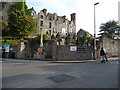 Hay Castle and war memorial, Hay-on-Wye