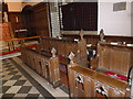 St. Edward, Netley: choir stalls