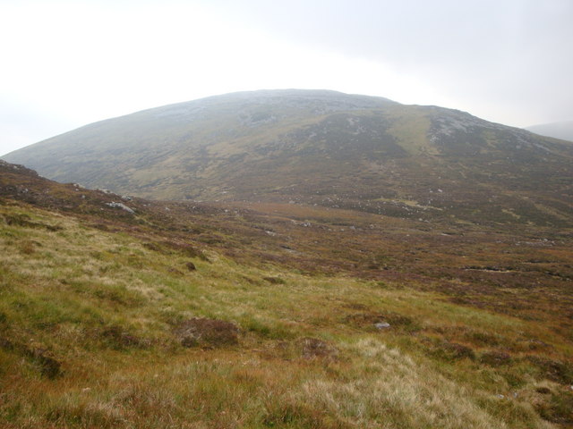 Gleann Diridh and Gleann Mhairc watershed
