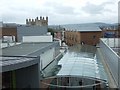 The rooftops of Princesshay, Exeter