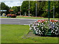 Colourful roundabout