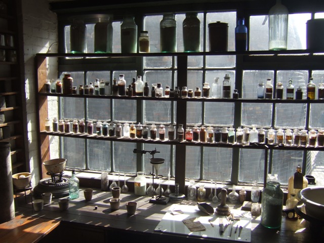 Gladstone Pottery Museum - Colour Testing Room