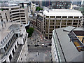 View from the Monument, London EC4