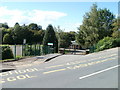 Main entrance to Osbaston Church in Wales School