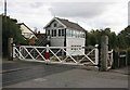 Goxhill signal box and crossing gates