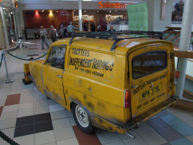 "Del Boy's" Reliant Regal, Hempstead... © Chris Whippet :: Geograph