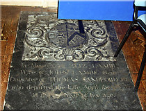 TM1215 : St Peter & St Paul, Saint Osyth, Essex - Ledger slab by John Salmon