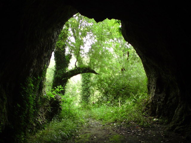 Looking out of Hoyle's Mouth cave © Alistair Hare :: Geograph Britain ...