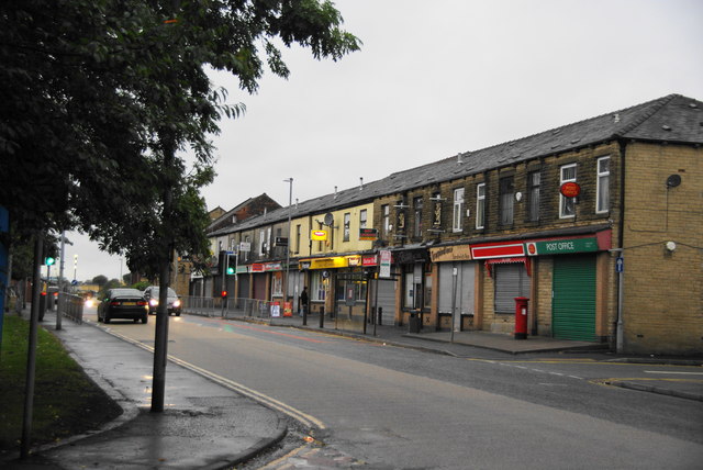 Row of shops on Milnrow Road © Bill Boaden :: Geograph Britain and Ireland