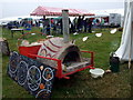 Cob oven at the Wild Food Festival, St David