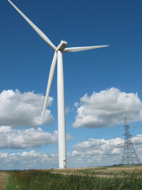 Little Cheyne Court Farm Wind Turbine... © David Anstiss :: Geograph ...