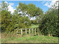 Footbridge near Hook House