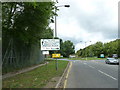 Approaching the Surrey Sports Park Roundabout